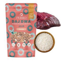PERRO DAJ DWA Jeleń Trenerki 85g