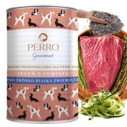 PERRO Gourmet Jeleń z cukinią 400g