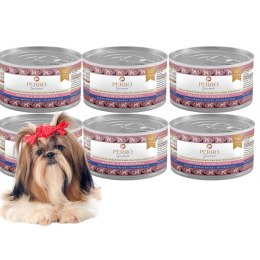 PERRO Gourmet Królik z marchewką dla psów dorosłych 6x200 g