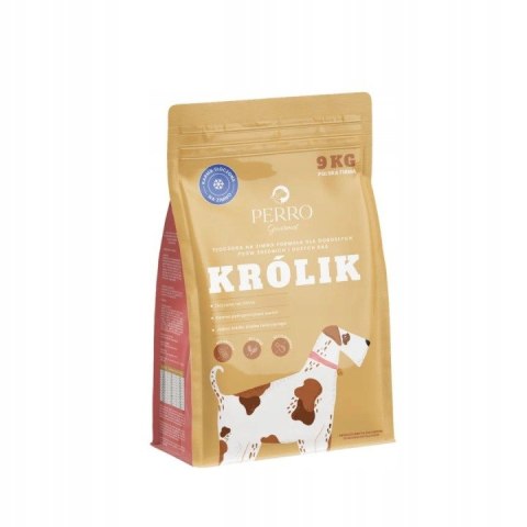 PERRO Królik 1kg Karma dla Psa Tłoczona na Zimno Bezzbożowa M/L
