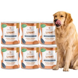 PERRO Light Kaczka z warzywami MONO formuła dla psów dorosłych 6X800g