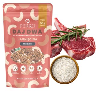 PERRO PRZYSMAKI DAJ DWA Jagnięcina Trenerki 85g