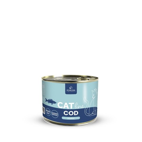 POKUSA CatLine - dorsz - karma mokra dla kotów dorosłych 200 g