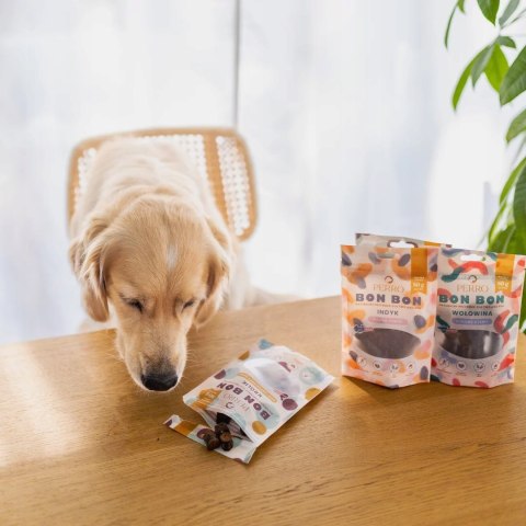 Perro BON BON Indyk - piękna sierść - przysmaki dla psa z dodatkiem funkcyj