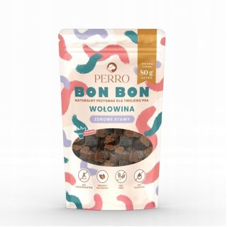 Perro BON BON Wołowina przysmaki dla psa 80g - zdrowe stawy