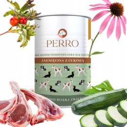 Perro JUNIOR Jagnięcina z cukinią 400g dla szczeniąt