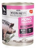 WIEJSKA ZAGRODA Monobiałkowa WIEPRZOWINA dla psa 800g