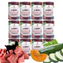 ZESTAW PERRO LIGHT Koza z warzywami monobiałkowa FORMUŁA 12X400g
