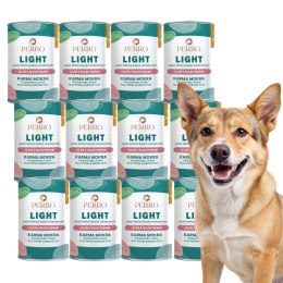 ZESTAW PERRO Light Jeleń z warzywami - monobiałkowa 12X400g