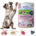 BALTICA JAGNIĘCINA Z MALINAMI 6X400 monobiałkowa hypoalergiczna karma mokra