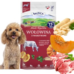 BALTICA SMAKI REGIONÓW Wołowina z warzywami XS/S 3kg
