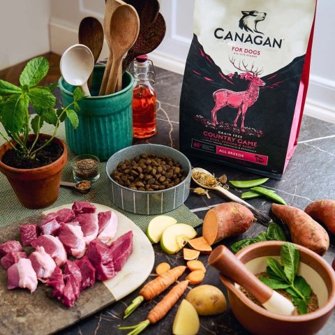 Canagan Country Game 2 kg karma dla psa kaczka sarna królik bez zbóż