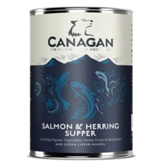 Canagan Salmon & Herring 400g Karma Mokra dla Psa Bezzbożowa