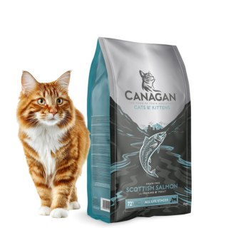 Canagan Scottish Salmon 1,5g Bezzbożowa Karma dla Kota Łosoś