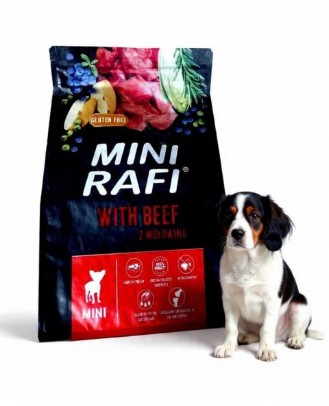 Dolina Noteci Rafi Mini sucha karma dla psa wołowina 2x3 kg
