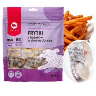 MACED SM FRYTKI Z BATATÓW W SKÓRZE DORSZA 500 G