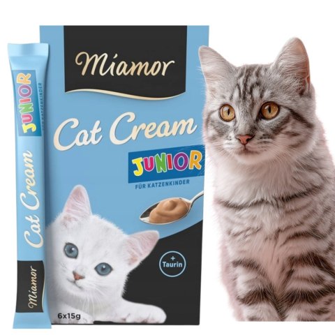 MIAMOR Cat JuniorCream krem dla kociąt 6x15ml
