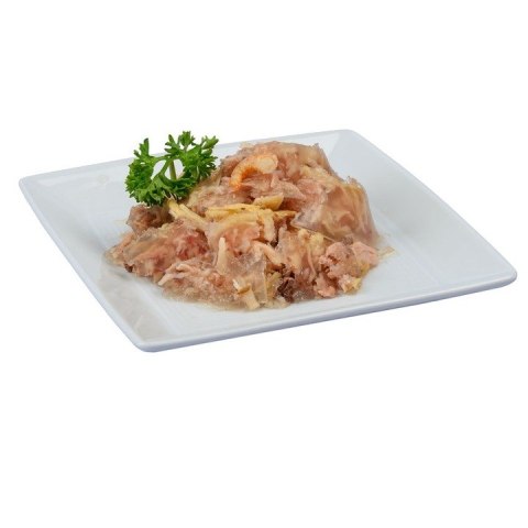 MOONLIGHT DINNER Nr6 Puszka DLA KOTA TUŃCZYK KURCZAK KREWETKI GALARETKA 80g