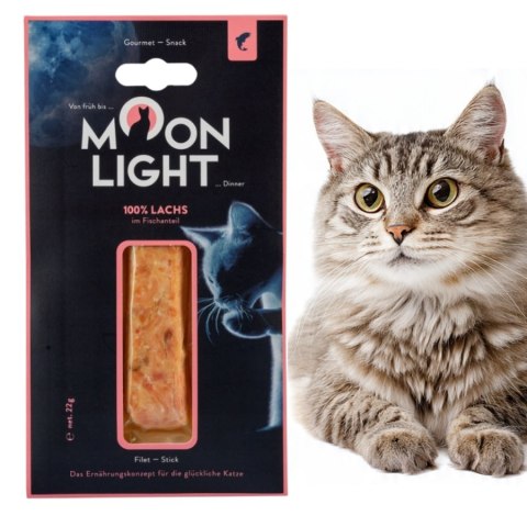 Moonlight Dinner Filet z Łososia 22 g - naturalny przysmak dla kota