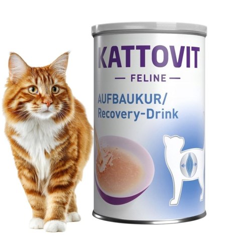 PAKIET KATTOVIT DRINK RECOVERY DLA KOTA 6X135 ML