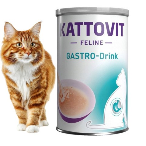 PAKIET KATTOVIT Gastro-Drink kurczak 24X135ml na zaburzenia żołądkowo-jelitowe