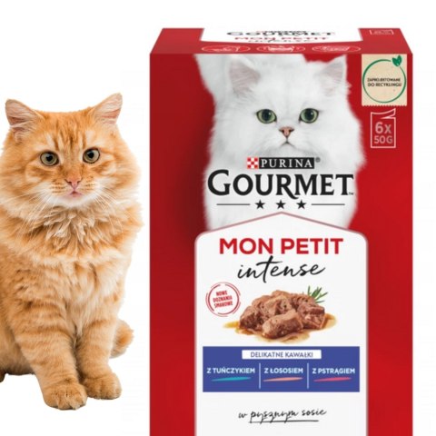 PURINA GOURMET MON PETIT MIX SMAKÓW DLA KOTA 72x50g