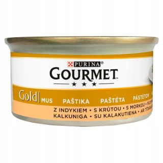 Purina GOURMET GOLD mus z indyka 85g