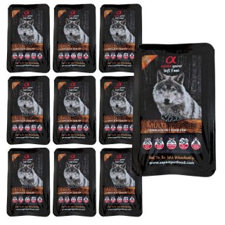 ALPHA SPIRIT MULTIPROTEIN 10X200G pyszna zdrowa karma półmiękka
