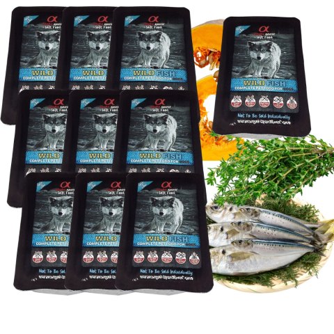Alpha Spirit Wild Fish KARMA PÓŁMIĘKKA 10x200g TACKI