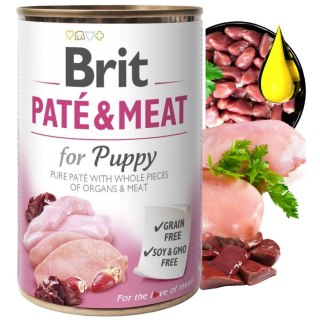 BRIT PATE&MEAT PUPPY 400g