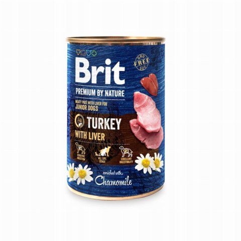 BRIT PREMIUM BY NATURE 24X400 wszystkie smaki