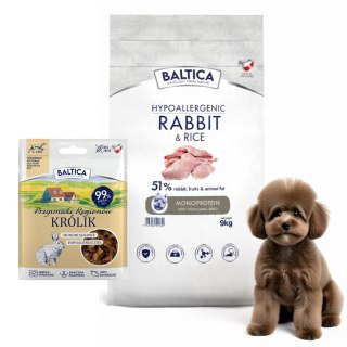 Baltica NUTRACEUTIC Rabbit&Rice karma sucha królik 9 kg dla małych ras