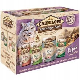 CARNILOVE CAT POUCH MULTIPACK 12X85G