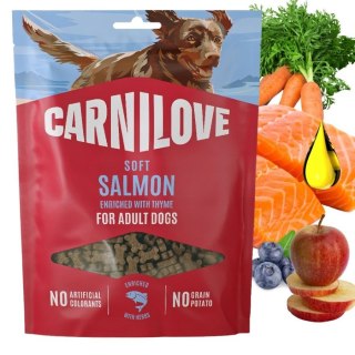 CARNILOVE DOG SOFT SNACK SALMON SMALL BITE 200g