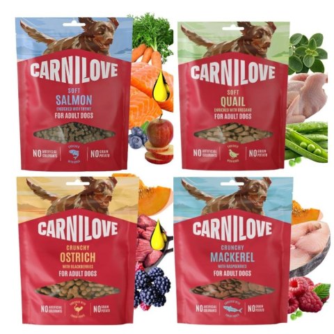 CARNILOVE Dog Zestaw Przysmaków 4 x 200g