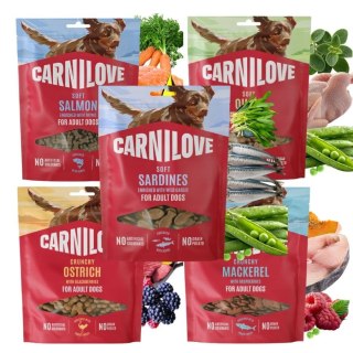 CARNILOVE Dog Zestaw Przysmaków 5 x 200g mix smaków zero nudy