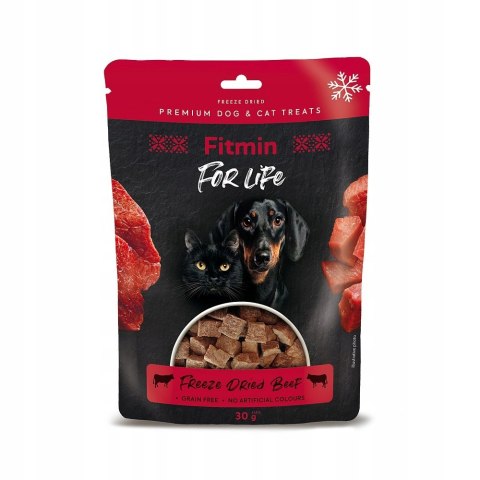 FITMIN dog&cat liofilizowane przysmaki multipack (6x30g)