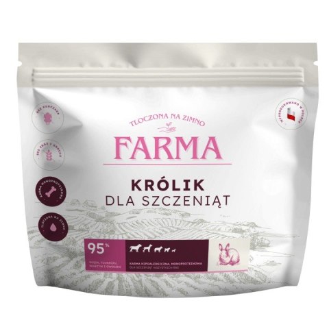 Farma Próbka Szczeniak Królik 50g