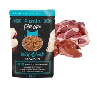 Fitmin Cat For Life Adult Duck 85g