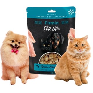 Fitmin For Life Dog Cat Liofilizowane przysmaki Ryba 30g