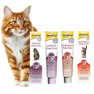 GimCat Malt + Multivitamin Extra 2x200 g odkłaczająca i witaminowa