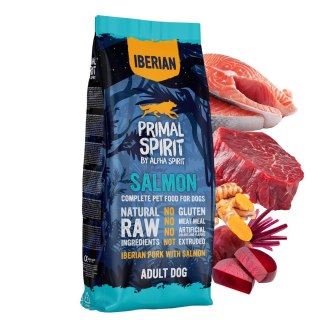 NA WAGĘ PRIMAL SPIRIT Iberian Salmon karma sucha dla psa 1kg