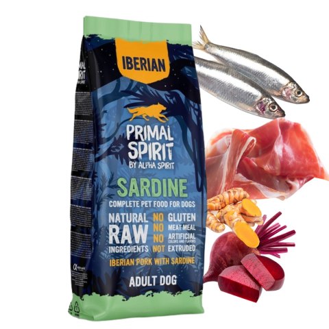 Na wagę Primal Spirit Karma Półmiękka Iberian Sardine 1kg