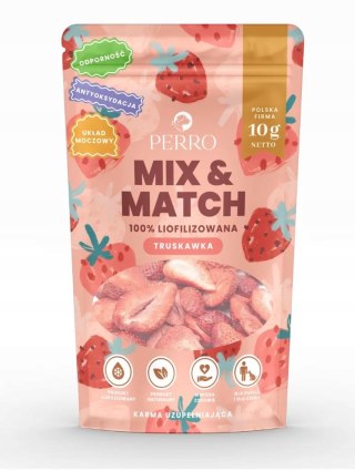 PERRO MIX & MATCH Truskawka liofilizowana 10g