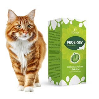 POKUSA GreenLine Probiotic Probiotyk dla kotów w płynie 100 ml