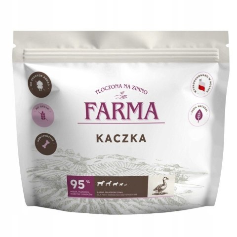 PRÓBKA Farma Tłoczona na Zimno Kaczka 50g