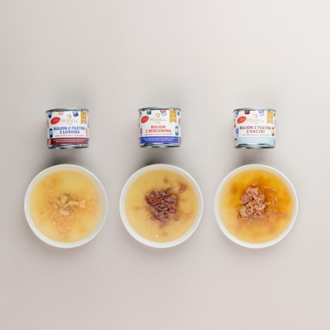 Perro Bulion z filetem z kaczki dla psa i kota PERROland Soups 140g