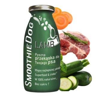 SmoothieDog Lamb - smoothie dla psa jagnięcina z warzywami (250ml)