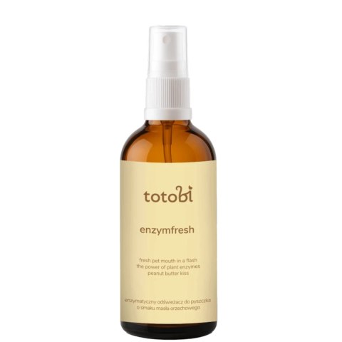 TOTOBI Enzymfresh Peanut Kiss dświeżacz do pyszczka MASŁO ORZECHOWE 100 ml