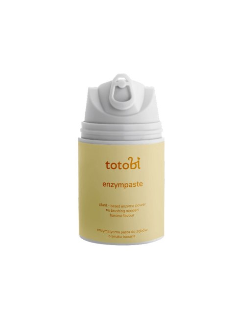 Totobi Enzympaste Banana Nana Enzymatyczna pasta do zębów dla psa i kota, 50 ml = 67 g